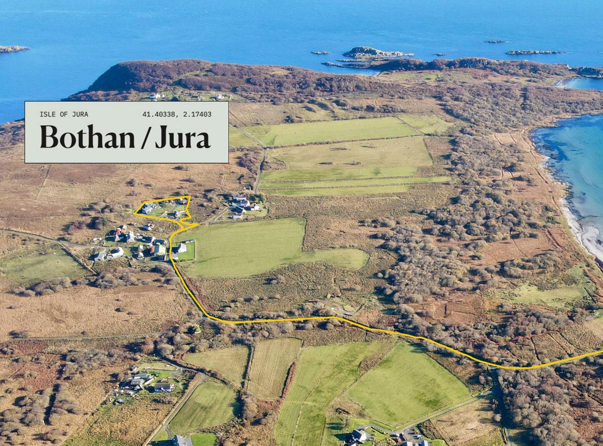 Jura, Mrs Leonard'S Cottage Craighouse Esterno foto